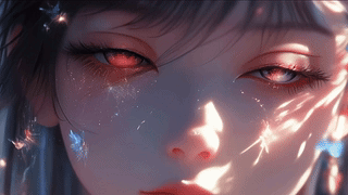 眼睛里有星星
