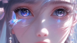 眼睛里有星星