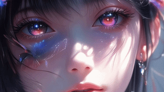 眼睛里有星星