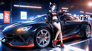 跑车蝴蝶忍亮灯版