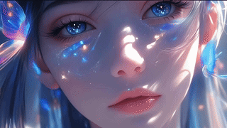 眼睛里有星星