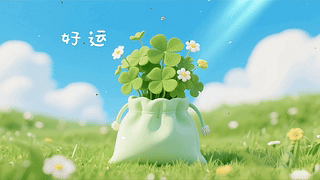 绿色四叶草