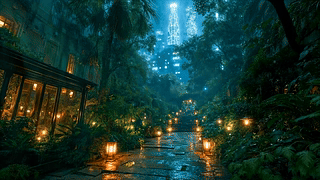 科幻雨夜