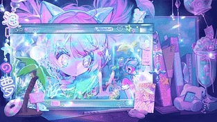 缪斯电台 FM105 动态壁纸 | 作者：V1RTUALRA1N