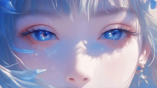 眼睛里有星星 动态壁纸 | 作者：星梦