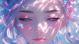 眼睛里有星星 动态壁纸 | 作者：星梦