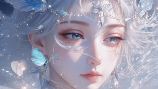 眼睛里有星星灵动美女