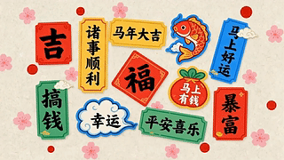 诸事顺利马年大吉