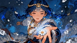 格桑花 动态壁纸 | 作者：果汁加盐