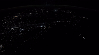 地球俯瞰 - 4K 欧洲之夜