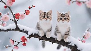 雪花猫