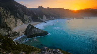 高山海岸日出