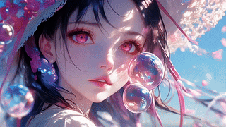 春天眼睛里有星星