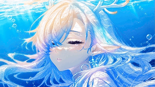 水中少女