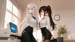 可爱小姐妹
