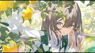 少女与柠檬树