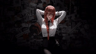 4K 玛奇玛 《链锯人》 动态壁纸 | 作者：💔⎛⎝𝕯𝖆𝖗𝖐 𝕬𝖆𝖗𝖐 𝕬