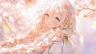 樱花树下