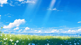 草甸晴空