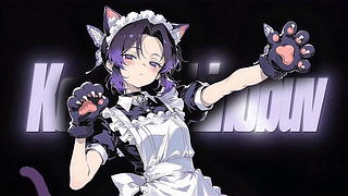 可爱猫女蝴蝶忍