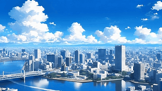 都市蓝景