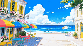 海岸花街