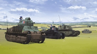少女与战车 最终章 BC 动态壁纸 | 作者：Morkovich
