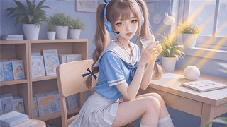 校服女孩4K