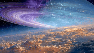 天空云端星球