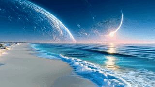 星球海边