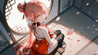 治愈樱花女孩