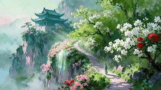 山间风景