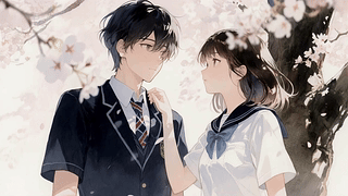樱花情侣