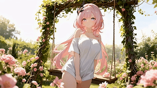 可爱小女孩