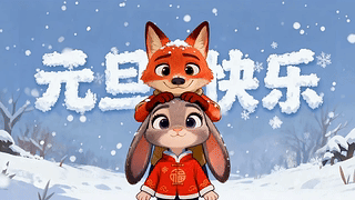 元旦快乐