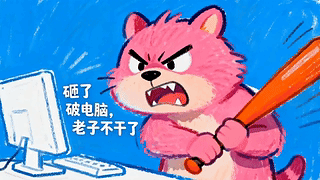 老子不干了