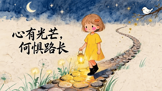 心中有光 何惧路长