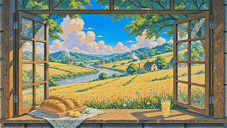 油画风场景
