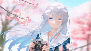 绯色少女