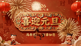 喜迎元旦