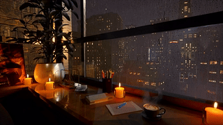 雨夜房间
