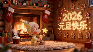 元旦快乐呀_by星星人