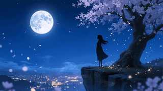 花与少女