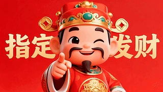 指定发财 动态壁纸 | 作者：守望者