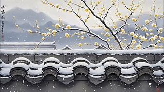 雪中梅花