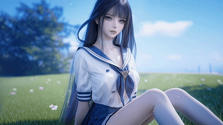 性感白丝JK制服女孩