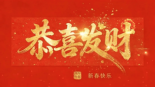 恭喜发财