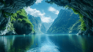 青山绿水大峡谷