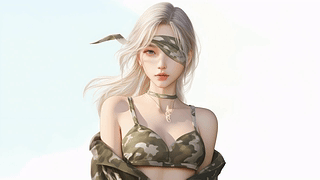 清纯吊带女孩
