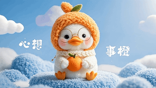 心想事成可爱鸭